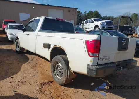 2008 Nissan Titan Xe из США, поврежденный, VIN 1N6AA06F68N320285